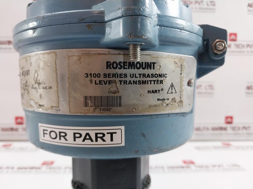 3102Ha1Frcnaq4St Level Transmitter Brand Rosemount 12-30Vdc 4-20Ma