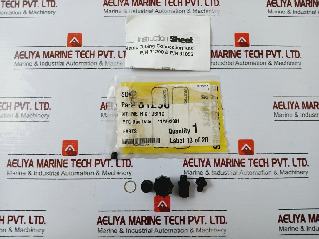 31290 Metric Tubing Connection Kits Label 13 Of 20