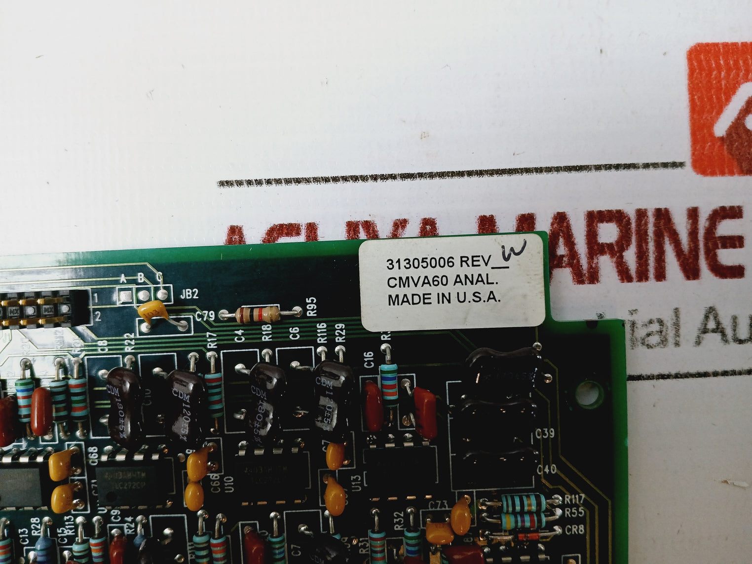 31305006 Printed Circuit Board Rev.w Sae 20 94v-0