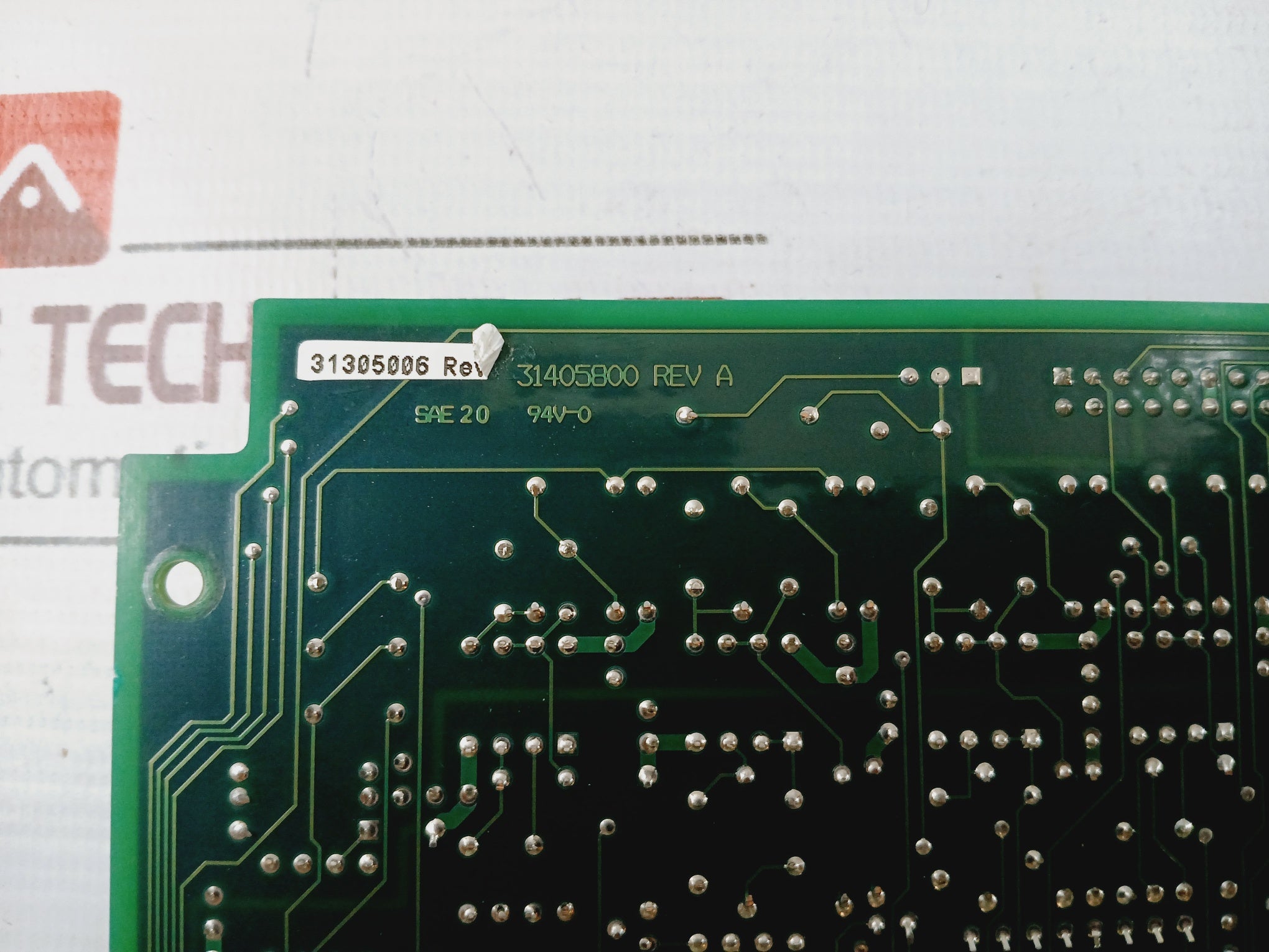 31305006 Printed Circuit Board Rev.w Sae 20 94v-0