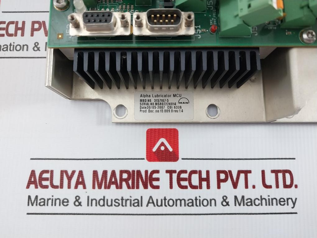 3157167-5 Alpha Lubricator Mcu Pcb Module Man B&W