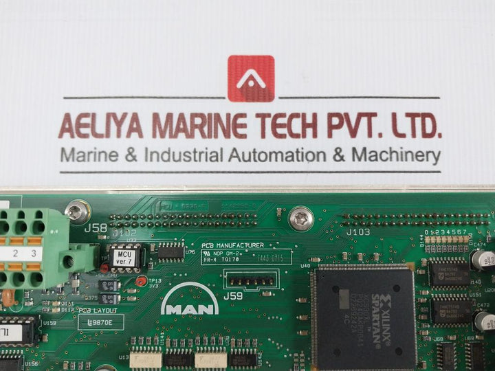 3157167-5 Alpha Lubricator Mcu Pcb Module Man B&W