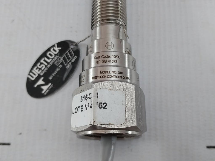316-c-1-0-00 Westlock 1M Hermetically Sealed Magnetic Proximity Switch