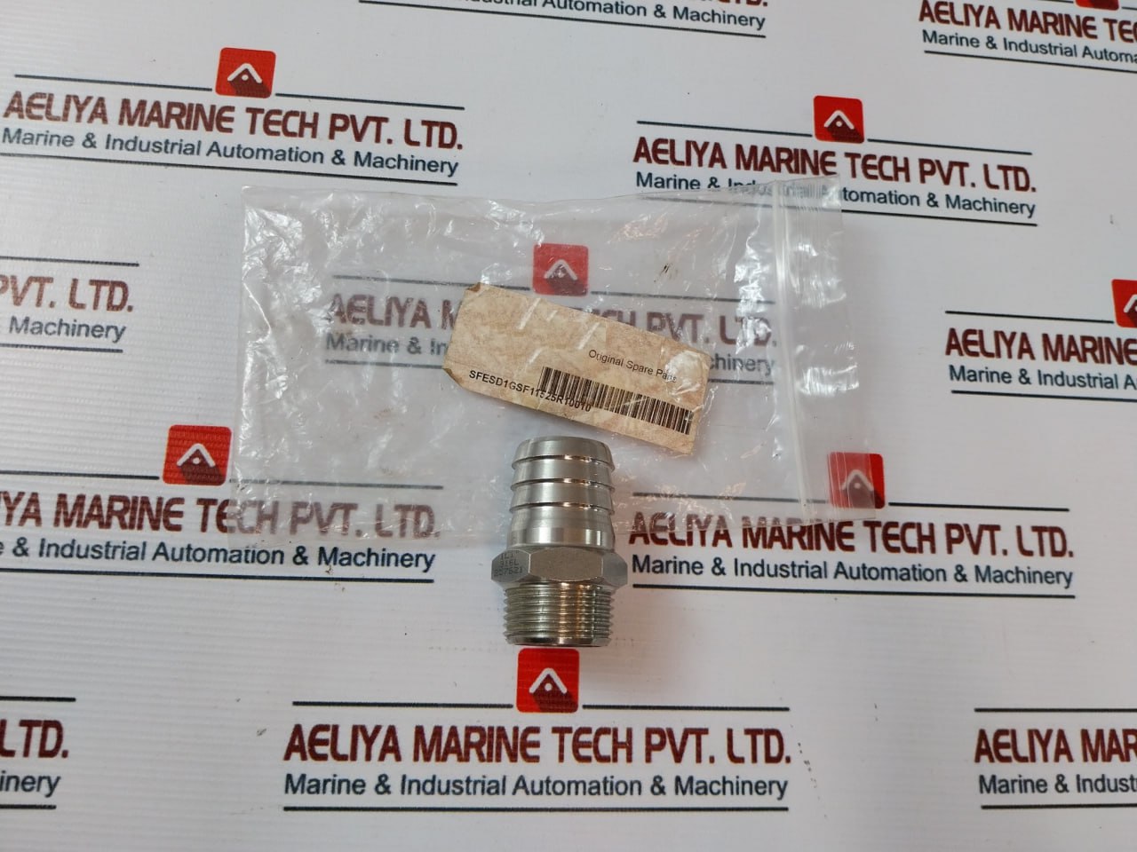 316L 257621 Pipe Fitting Hose Tail Connector