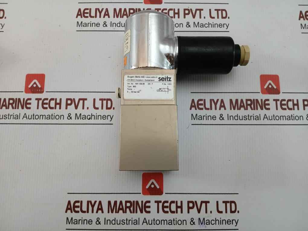3/2-way Electro-pneumatic Valve 5-32 Bar Air 118 105 024 N Eugen Seitz