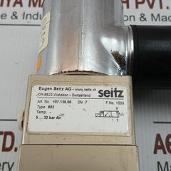 3/2-way Electro-pneumatic Valve 5-32 Bar Air 118 105 024 N Eugen Seitz