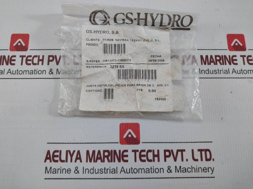 3219 Ss Bonded Seal Gs-hydro