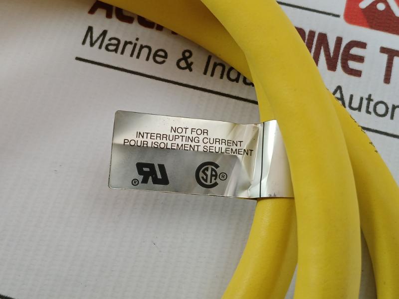 32320 Cordset Connector 1.5-meter 600V 18A Daniel Woodhead