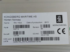 329714 Kongsberg Remote Analogue Input Module 329384