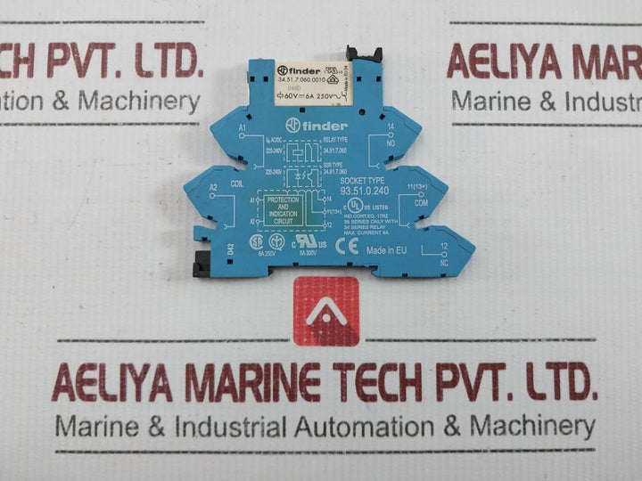 34.51.7.060 Slim Interface Relay Assembly Finder 6A