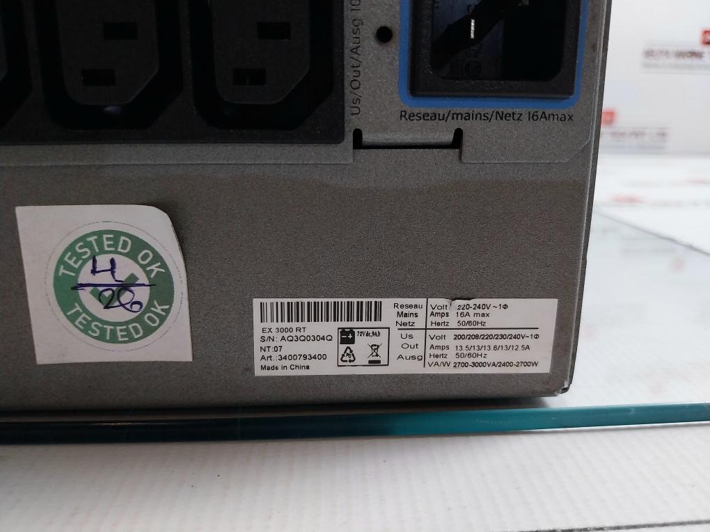 3400793400 Power Supply Module 220-240V 16A 50/60Hz Eaton