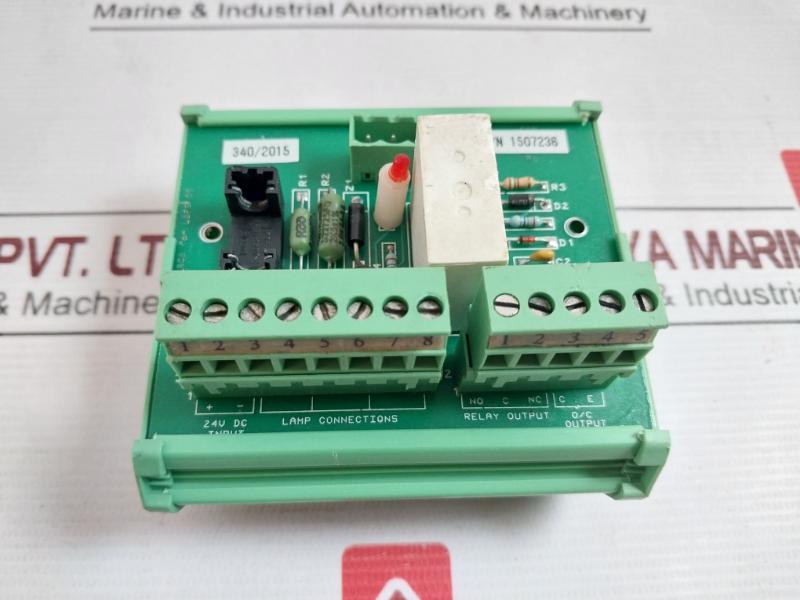 340/2015 Interface Relay Contact Box Rcb For Lbfs Os 24V Dc 48-24-2Ce 30Vdc