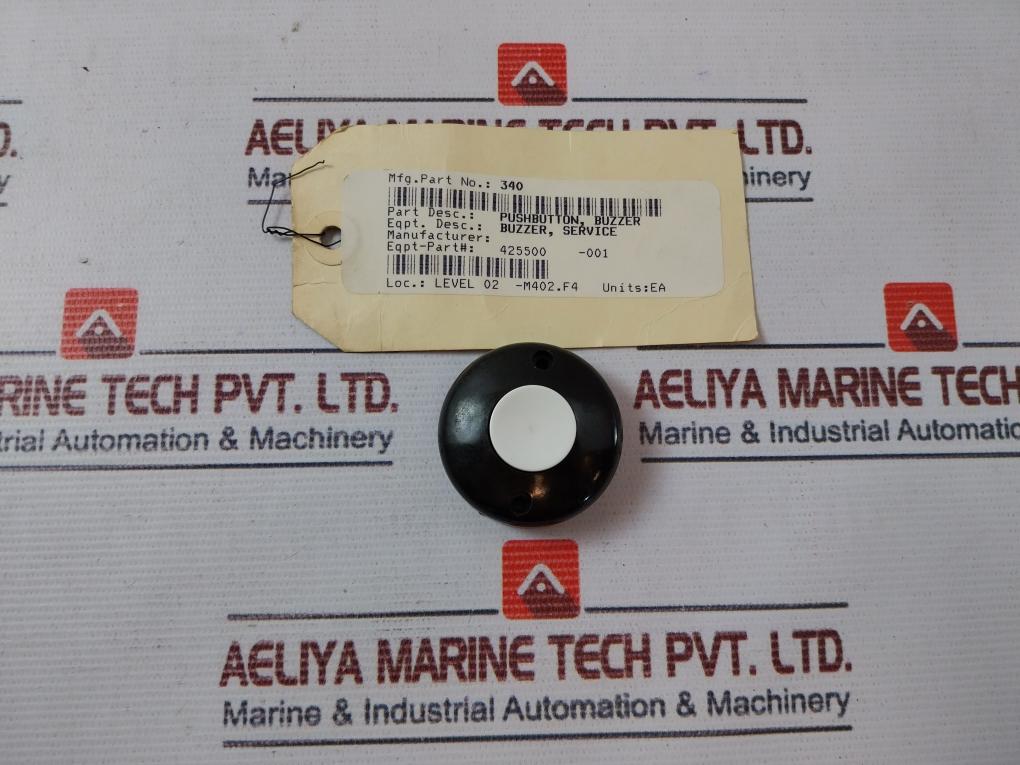 340 Buzzer Pushbutton 425500-001