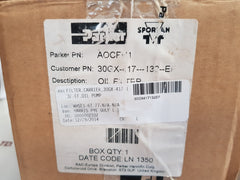 Sporlan Aocfh1 Oil Filter