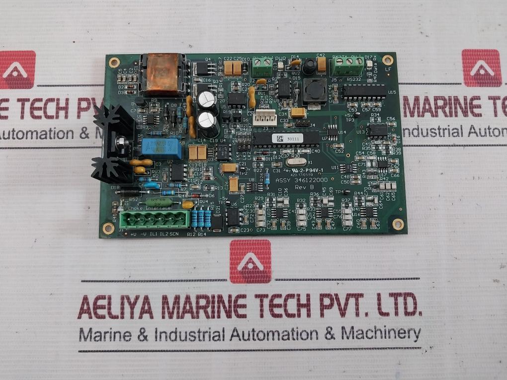 346122000 Printed Circuit Board Rev B