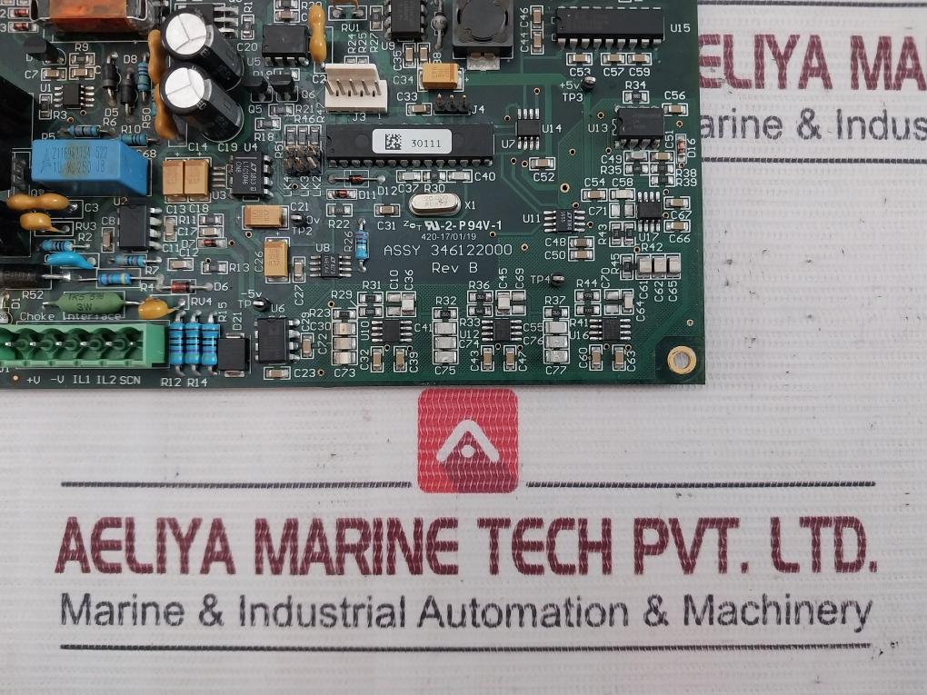 346122000 Printed Circuit Board Rev B