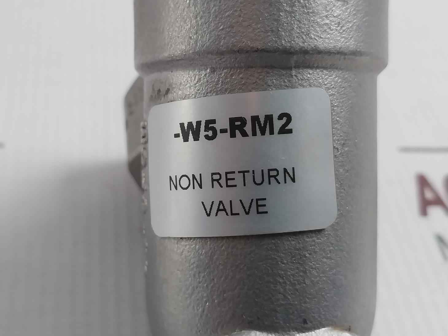 3/4" Cf8m Non Return Valve W5-rm2