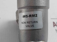 3/4" Cf8m Non Return Valve W5-rm2
