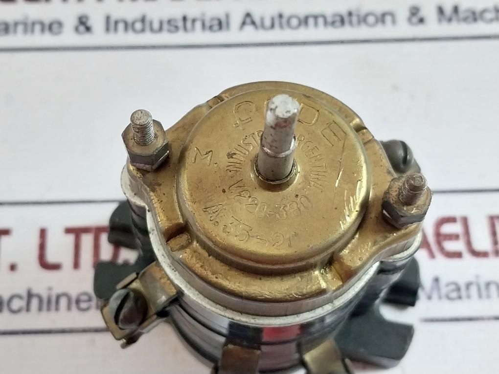 35-20a 220-380v Illuminated Rotary Cam Switch