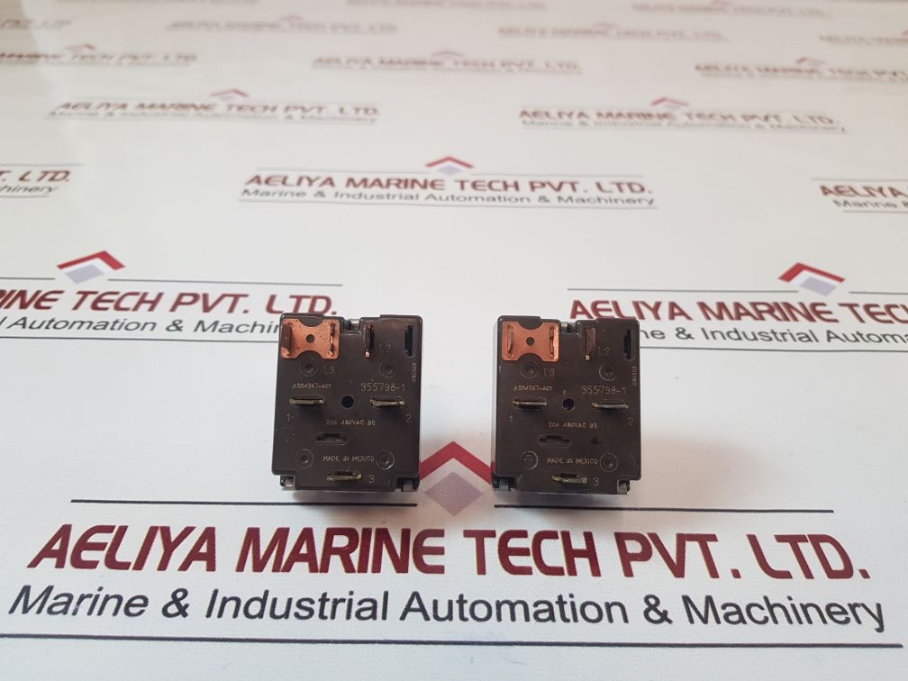 355798-1 Rotary Switch 20A 480Vac