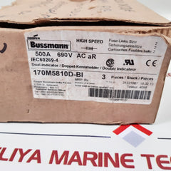 Cooper Bussmann 170M5810 Semiconductor Fuse - Aeliya Marine Tech