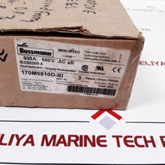 Cooper Bussmann 170M5810D Fuse - Aeliya Marine Tech