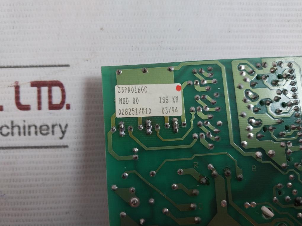 35Pk0160C Printed Circuit Board Mod 00 028251/010 34Bc0155B