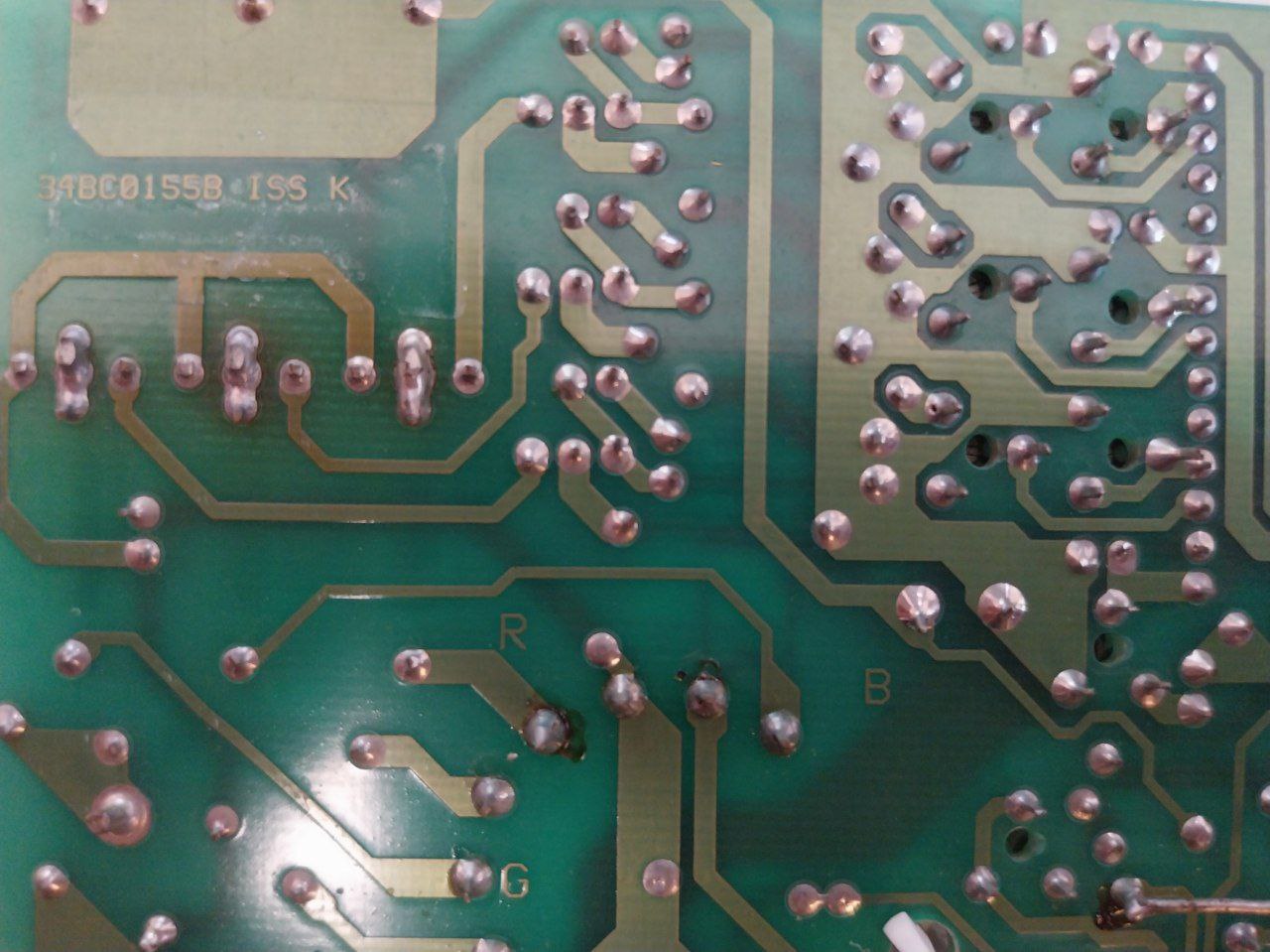 35Pk0160C Printed Circuit Board Mod 00 028251/010 34Bc0155B
