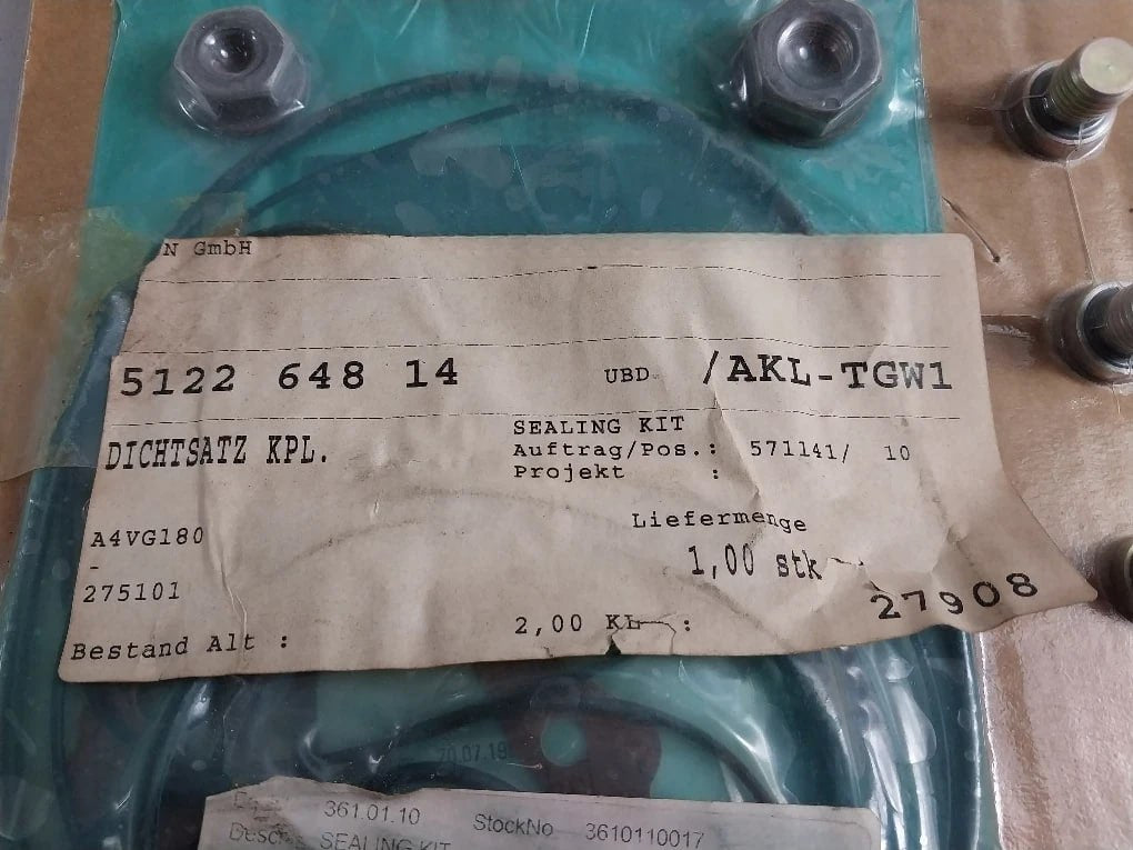 Brueninghaus Hydromatik 361.01.10 Sealing Kit