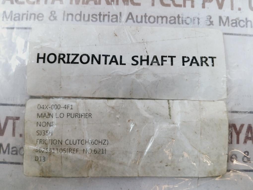 362591105 Horizontal Shaft Part For Main L.O. Purifier Flexion Clutch Yso-18-p-060