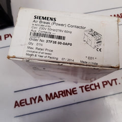Siemens 3Tf35 00-0A Power Contactor 3Tf35