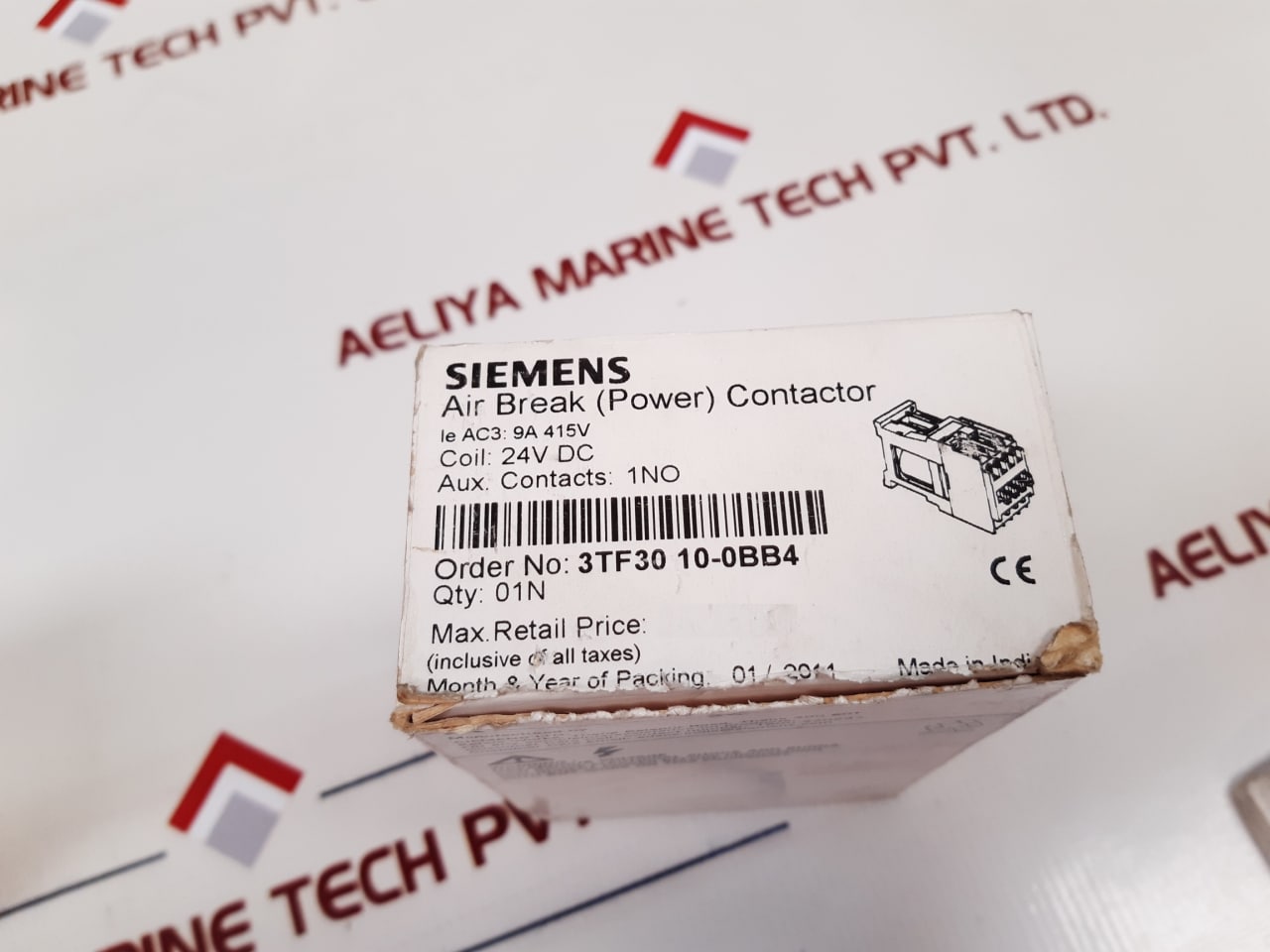 Siemens 3Tf30 10-0B Air Break (Power) Contactor 3Tf30