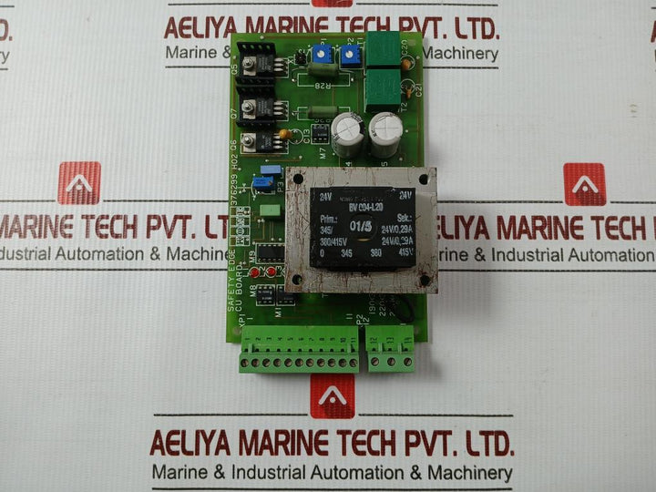 376299 H02 Safety Edge Central Unit Pcb Kone
