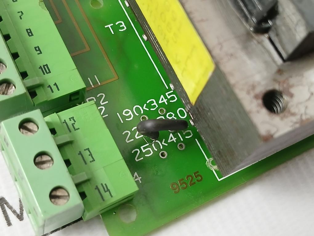 376299 H02 Safety Edge Central Unit Pcb Kone