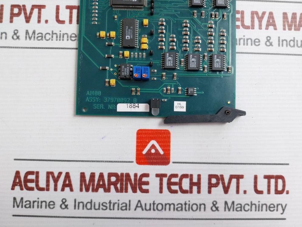 37970092 B Analog Input Pcb Card 94V-0 Kongsberg