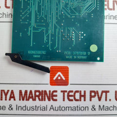 37970092 B Analog Input Pcb Card 94V-0 Kongsberg