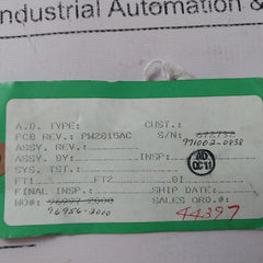 395-072-558-301 Pcb Card At 0500 5335 01 Rev E Ac8150C