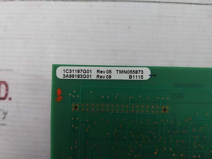 3A99183G 1C31167G01 Printed Circuit Board Module Tmn055873 3A99183G01 Rev 05 18V