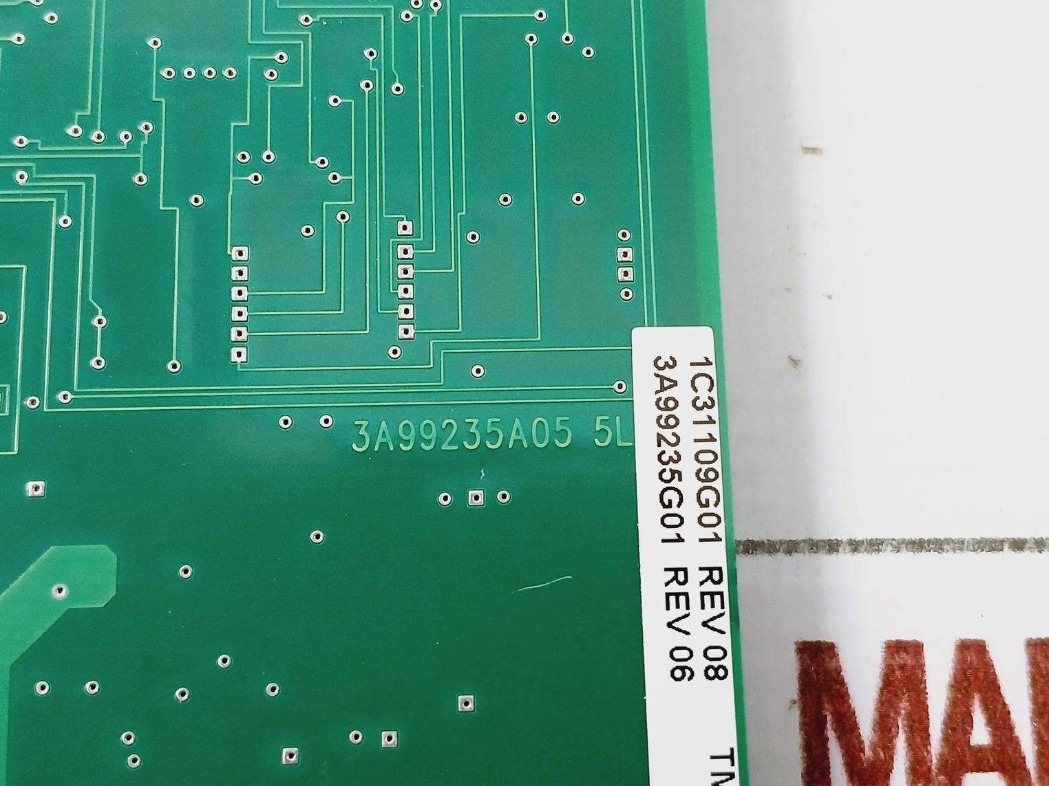 3A99235A05 5Ldi Printed Circuit Board Rev 08 1C31109G01 3A99235G01