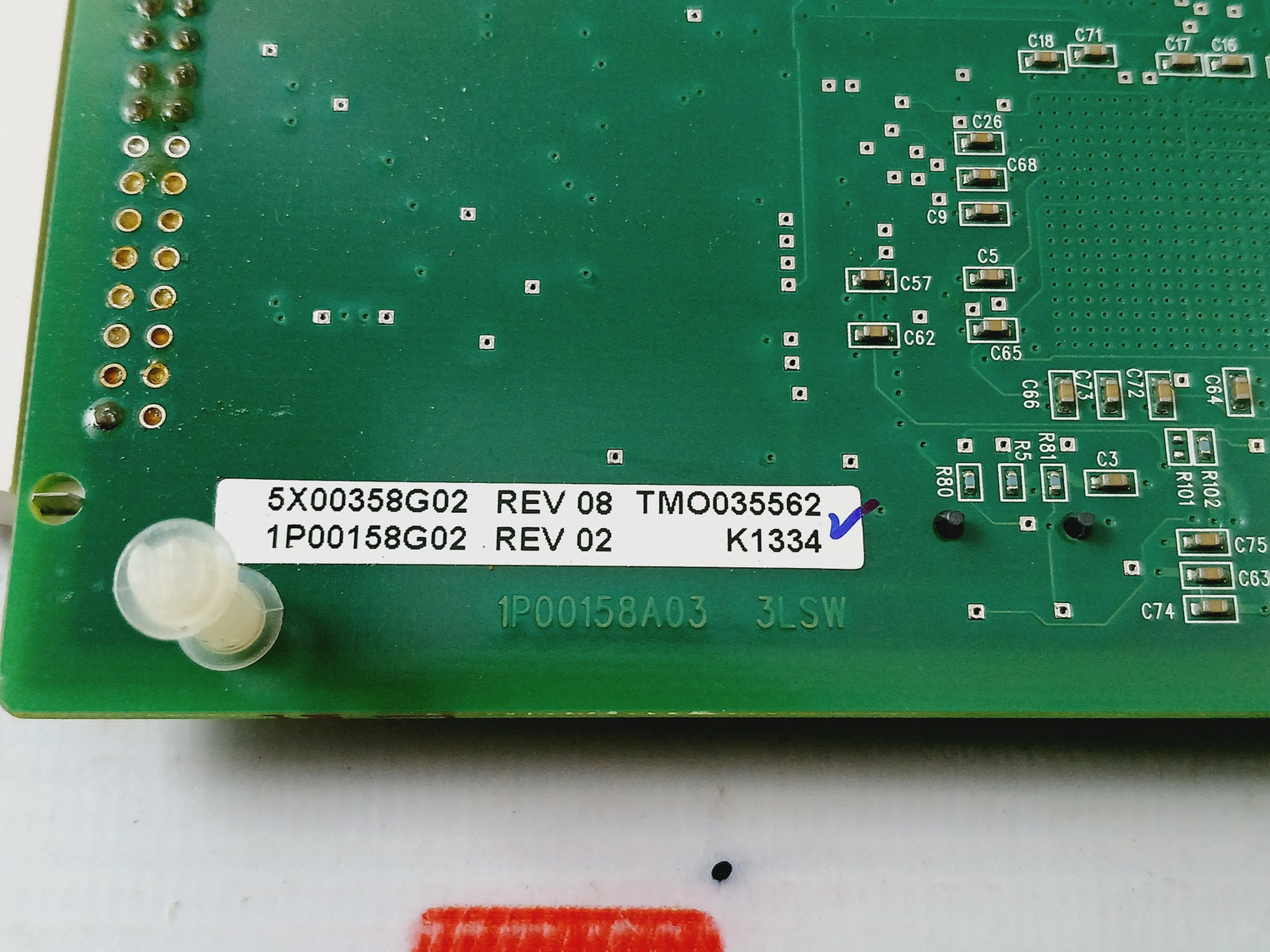 3A99261A03 3Fdj Printed Circuit Board 1C31237G02 Rev 04 3A99261G02 94V0