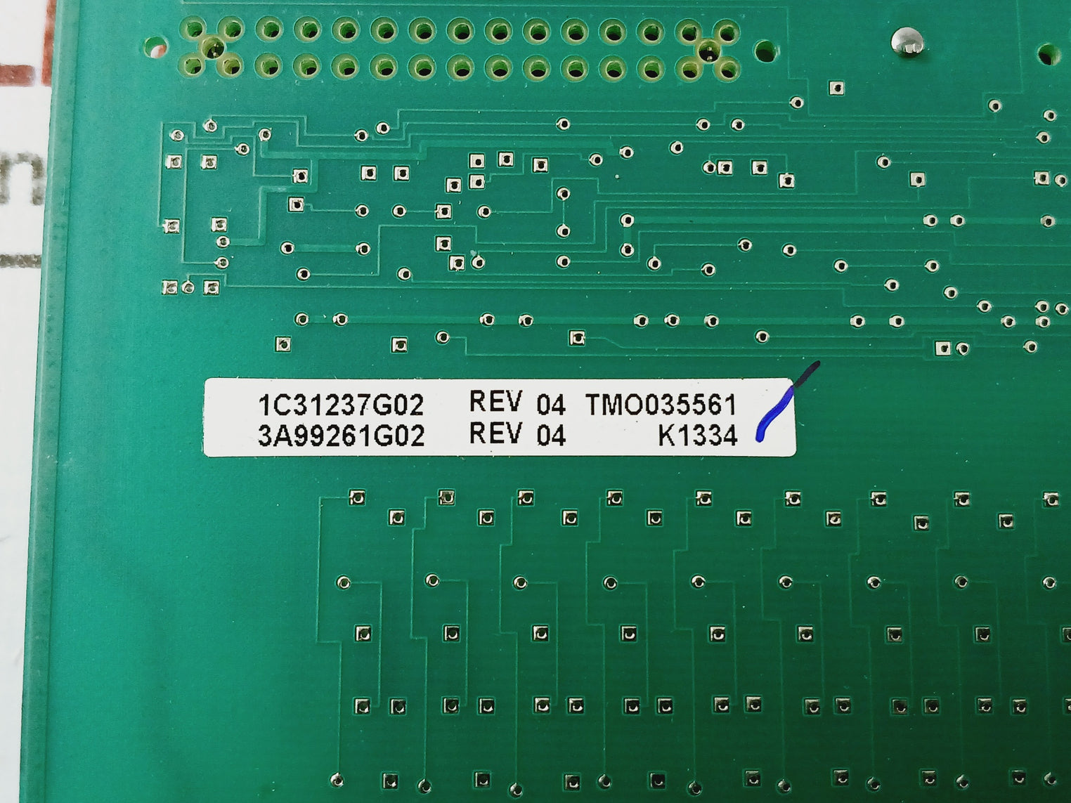 3A99261A03 3Fdj Printed Circuit Board 1C31237G02 Rev 04 3A99261G02 94V0