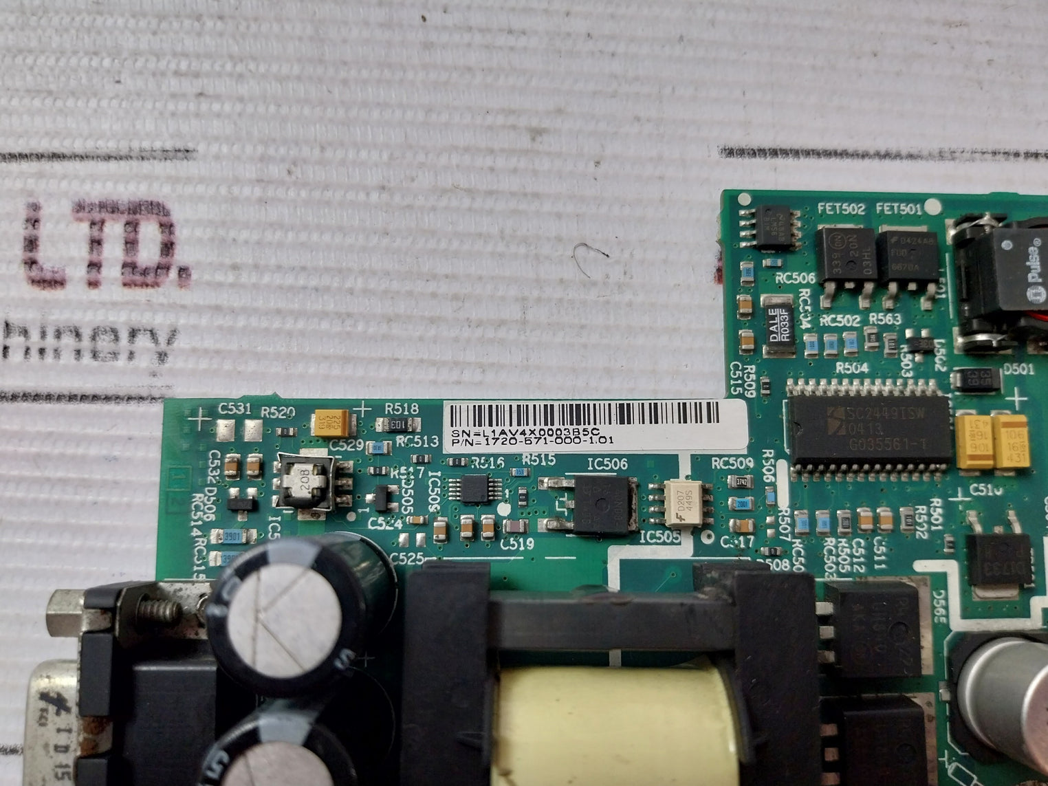 3Com Elec1G-03B Circuit Board 94V