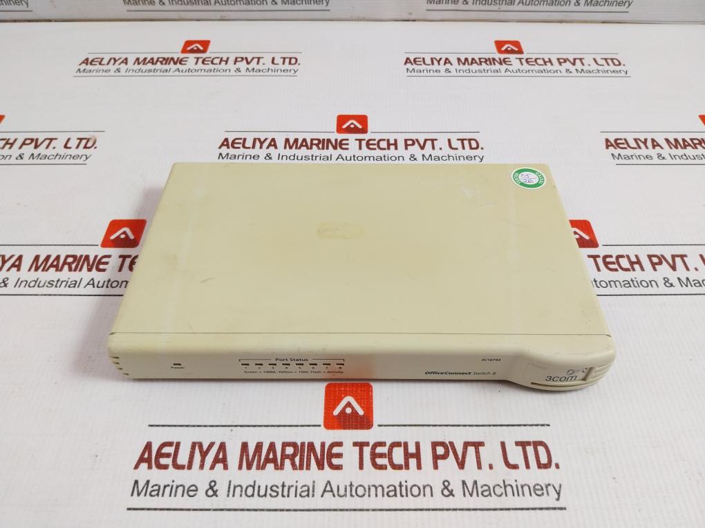 3Com Office Connect Ethernet Network Switch 1A Max Switch 8