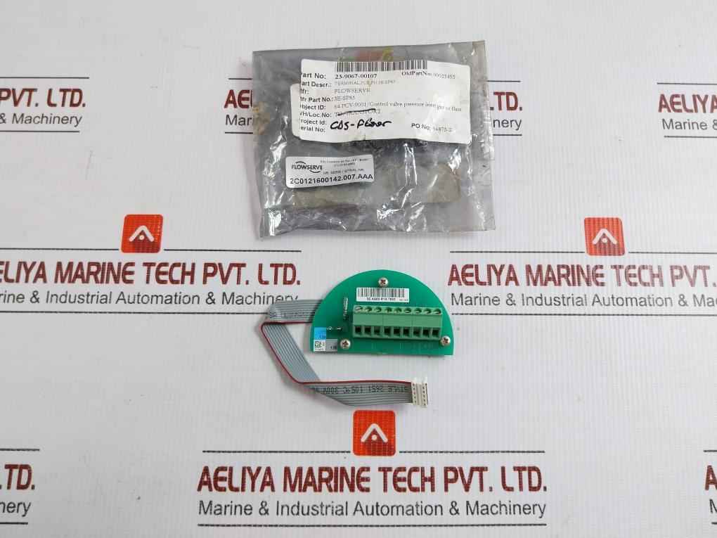 3E As83 R1A 7933 Flowserve Control Valve Terminal Pcb Module