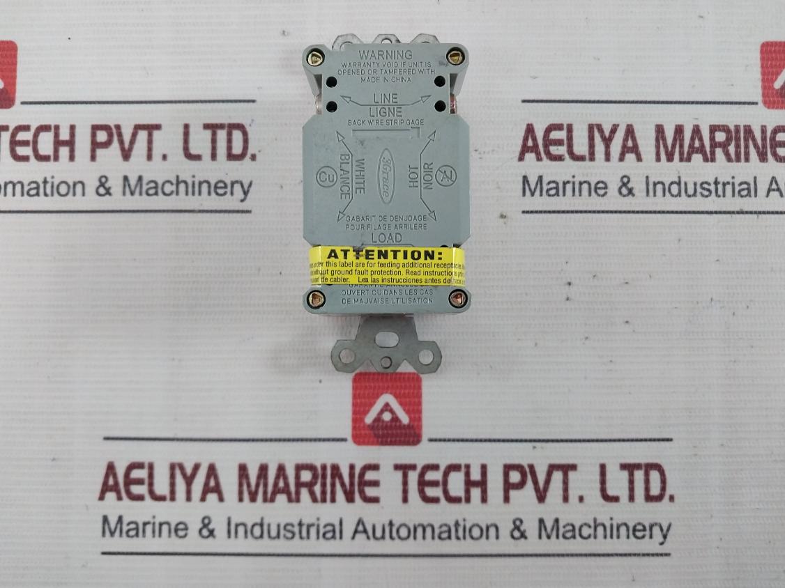 3Grace Gfci Duplex Receptacle 125V 60Hz 20Amp Class A