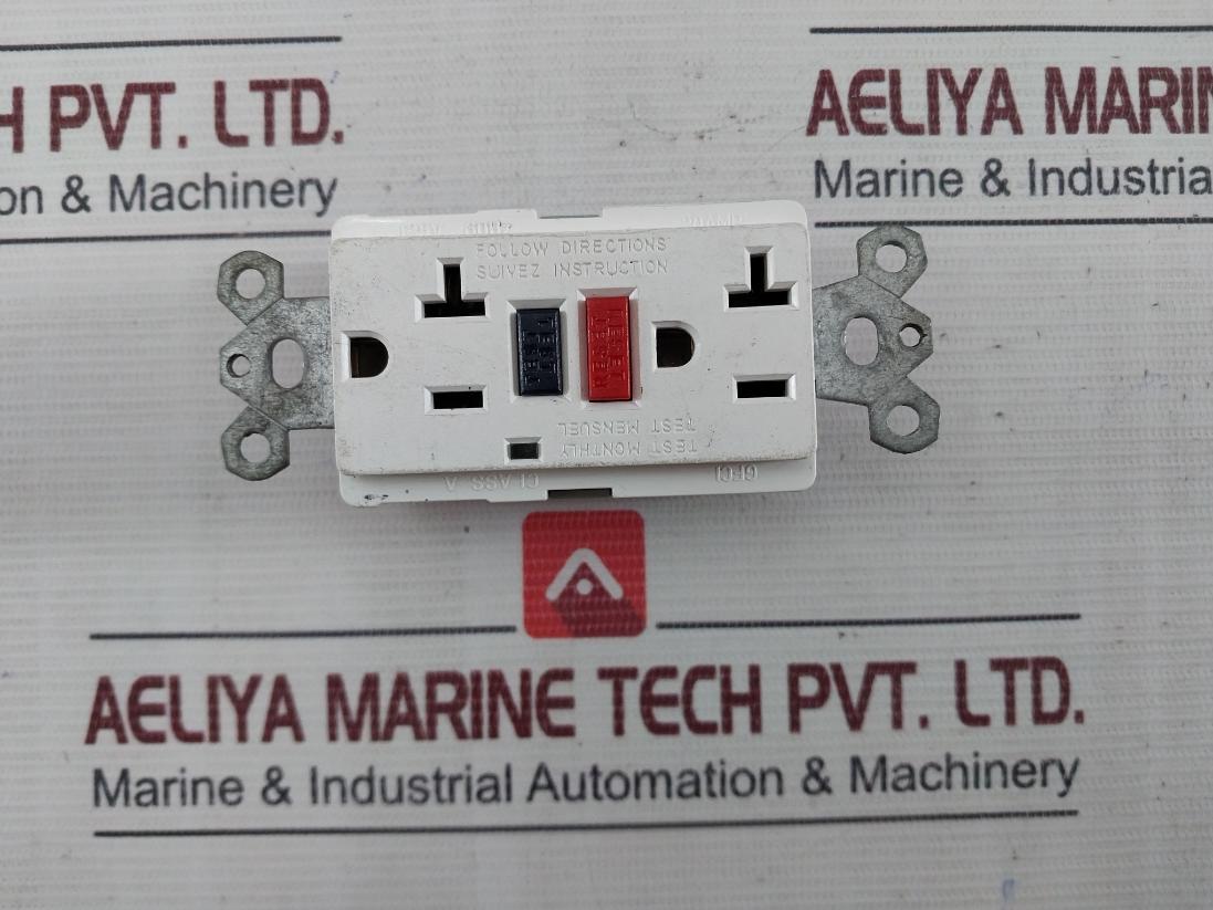 3Grace Gfci Duplex Receptacle 125V 60Hz 20Amp Class A