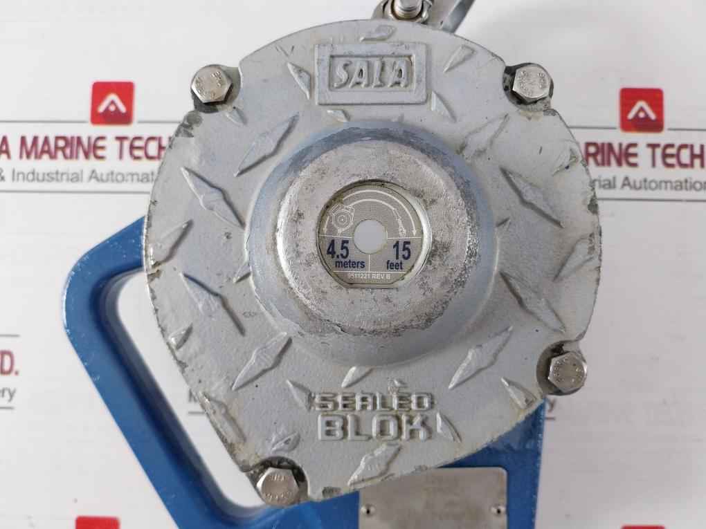 3M Dbi-sala 3400827 Sealed-blok Self-retracting Lifeline W/ Ss Cable 7X19 Rev.C