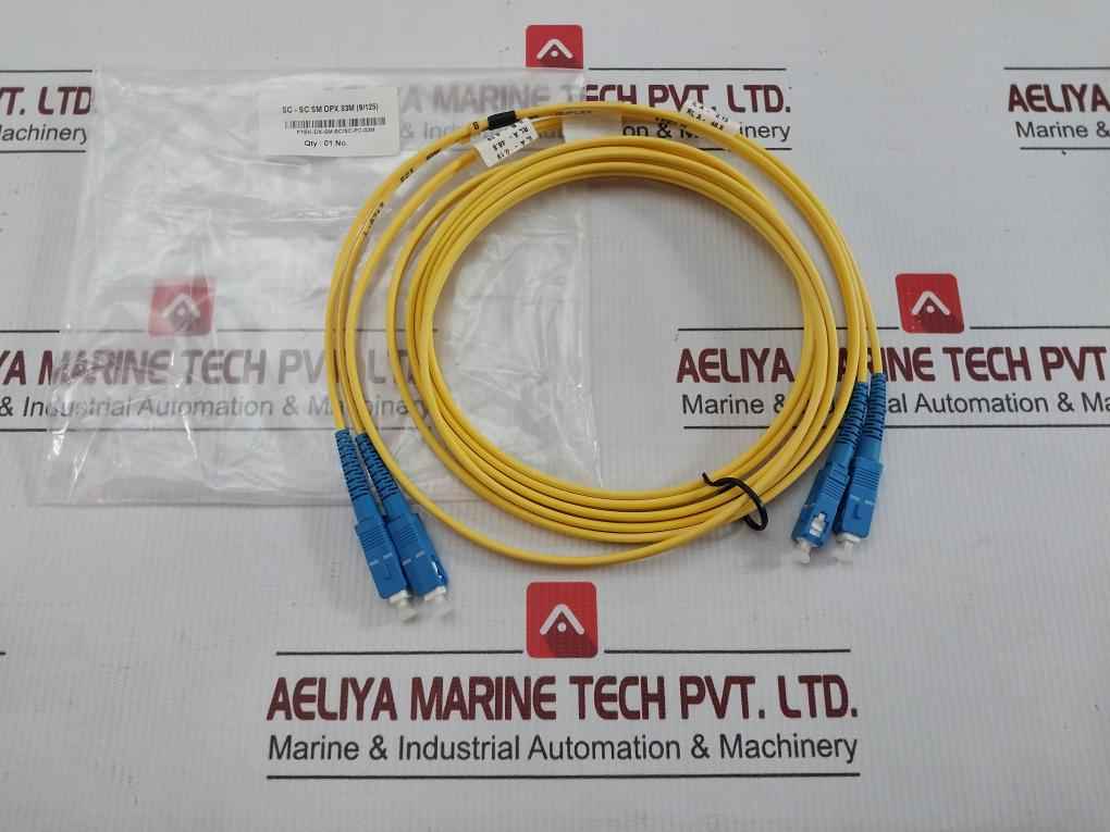 3M Duplex Fiber Optic Cable Set Ftek-dx-sm-sc/Sc-pc-03M