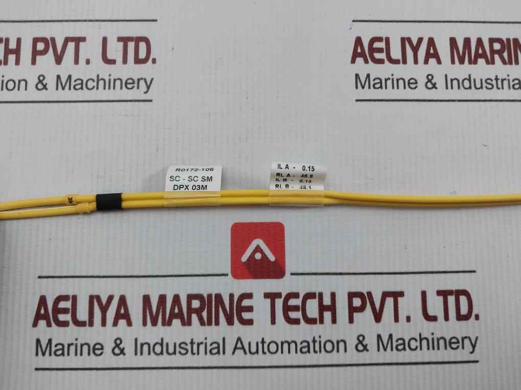 3M Duplex Fiber Optic Cable Set Ftek-dx-sm-sc/Sc-pc-03M