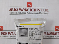 3M 6003 Organic Vapor/Acid Gas Cartridge 6000 Series (1Packet-2Pcs)